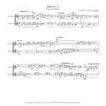 Artandscores | Sheet music for 2 Violins V – Level of difficulty: Moderate