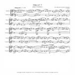Artandscores | Sheet music for 2 Violins VII – Level of difficulty: Moderate