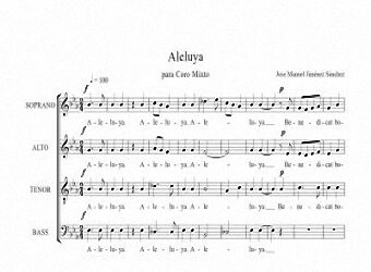 Artandscores | Partituras para coro I - Nivel de dificultad: moderado